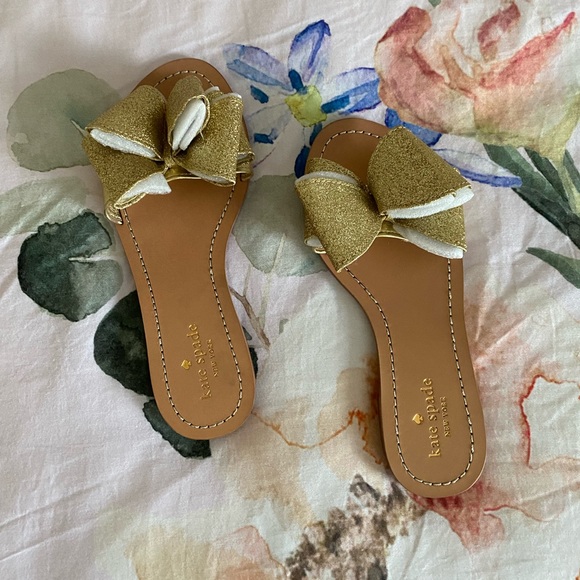 Kate Spade Flip Flops Size 6 1/2 NEW - Picture 7 of 8